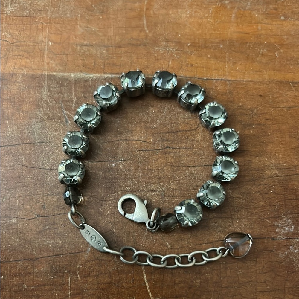 Sabika Bracelet with Gray Stones